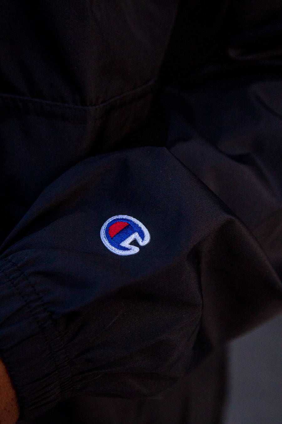 Embroidered Champion Windbreaker