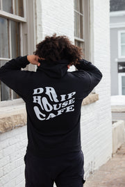 Black Graphic Hoodie