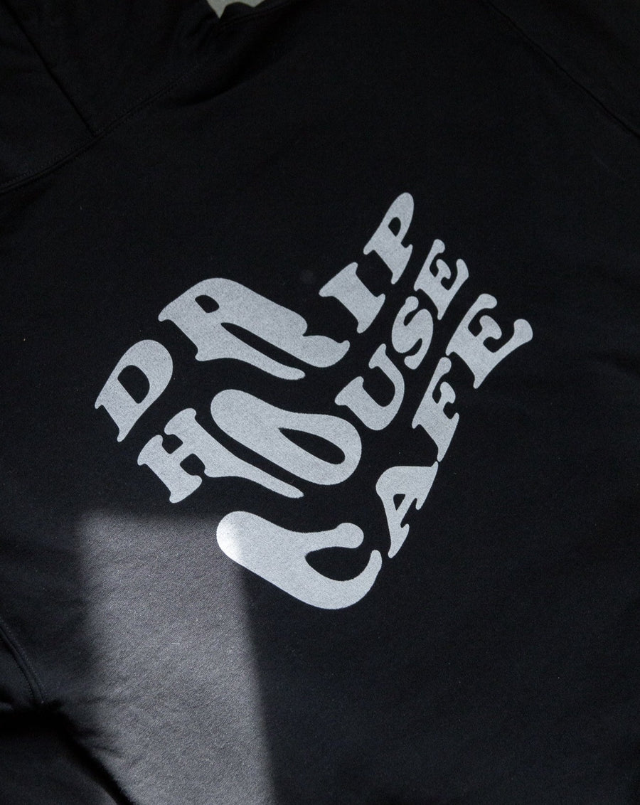 Black Graphic Hoodie