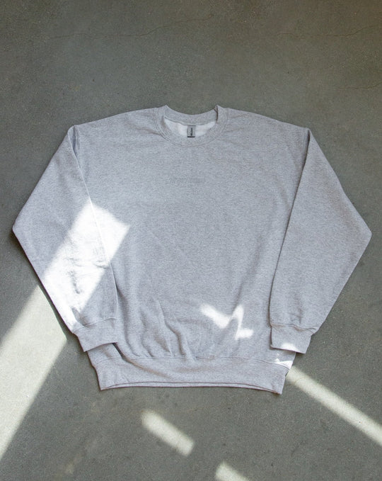 Grey Graphic Crewneck