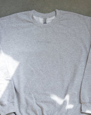 Grey Graphic Crewneck