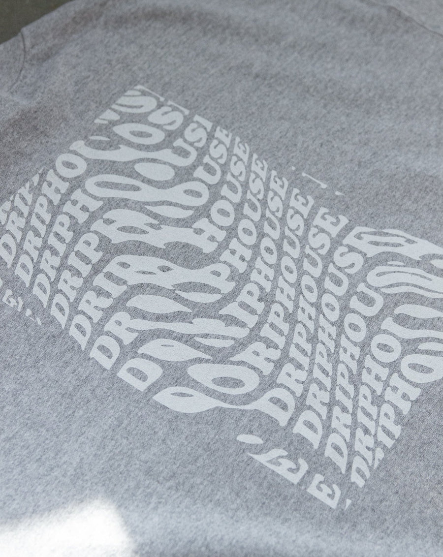 Grey Graphic Crewneck