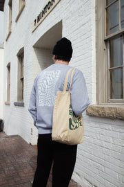 Grey Graphic Crewneck