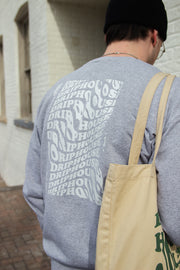 Grey Graphic Crewneck