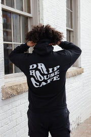 Black Graphic Hoodie